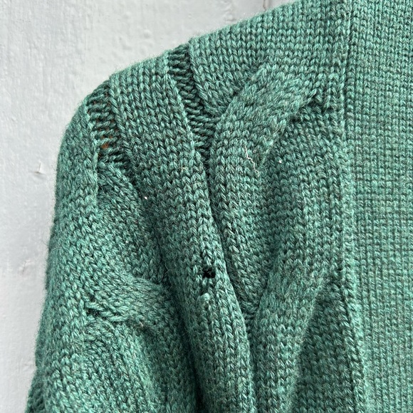 Aritzia Wilfred Forest Green Merino Wool Charlisa Cardigan, Small - Picture 12 of 12